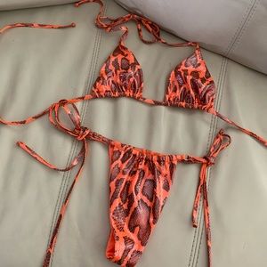 Very flattering high rise bikini